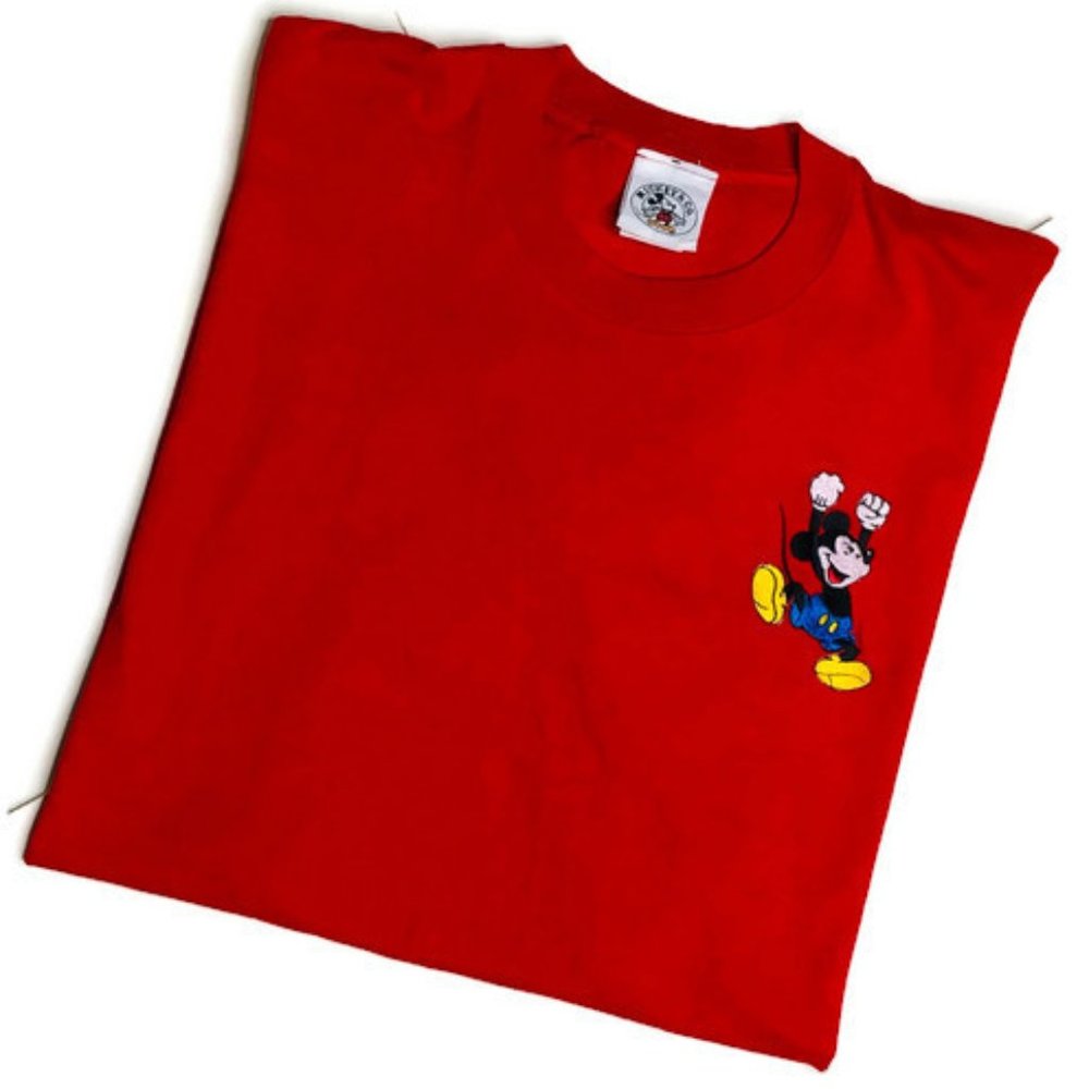Vintage 90s Mickey & Co Embroidered Disney T-Shirt